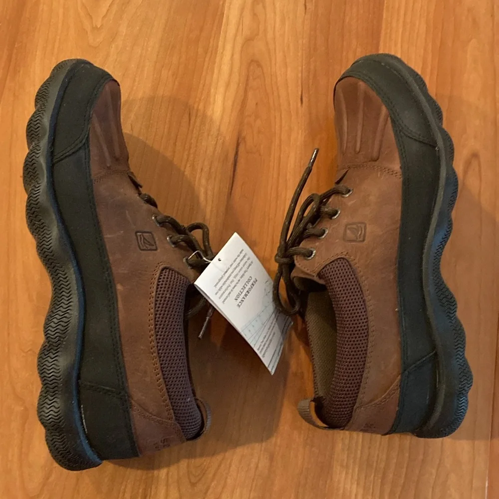 Sperry Men's 4 Eye Brown Waterproof Shoes